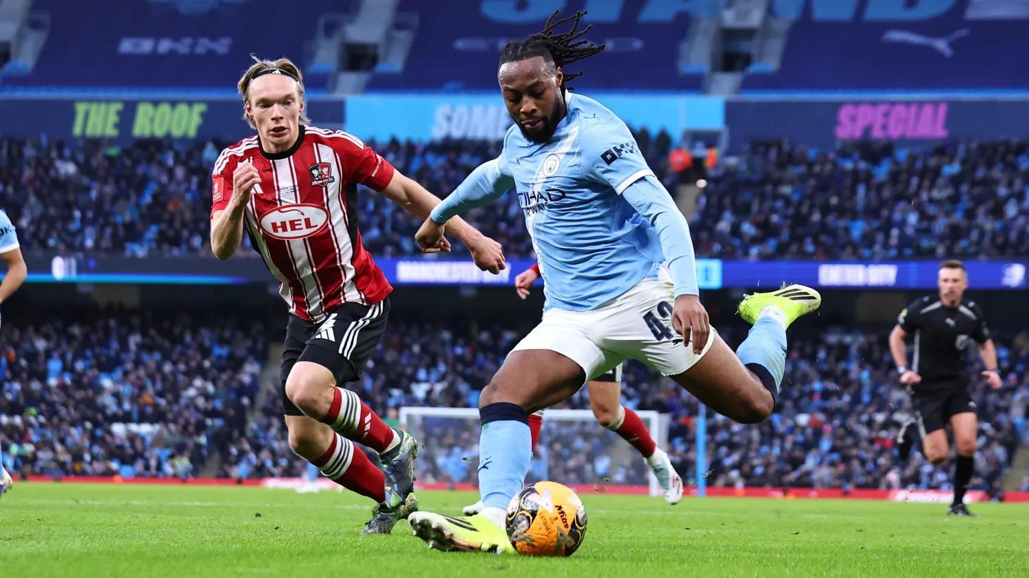 华体会-英足总警告埃克塞特：向曼城申请更大门票分成已违反足总杯守则